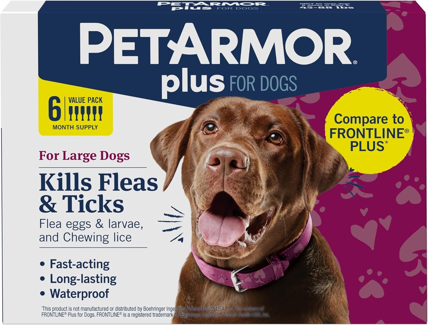 PetArmor Plus Flea and Tick Prevention for Dogs