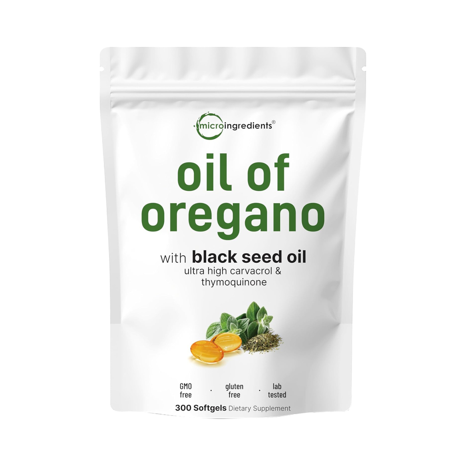Micro Ingredients Oil of Oregano Softgels